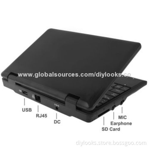 EPC 701 Black, 7.0 inch Windows CE Notebook Computer with Wi-Fi